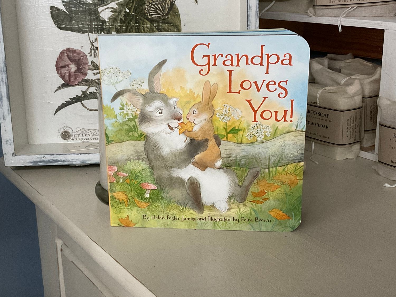 W-SBP Grandpa Loves You! Hardcover Picture Book