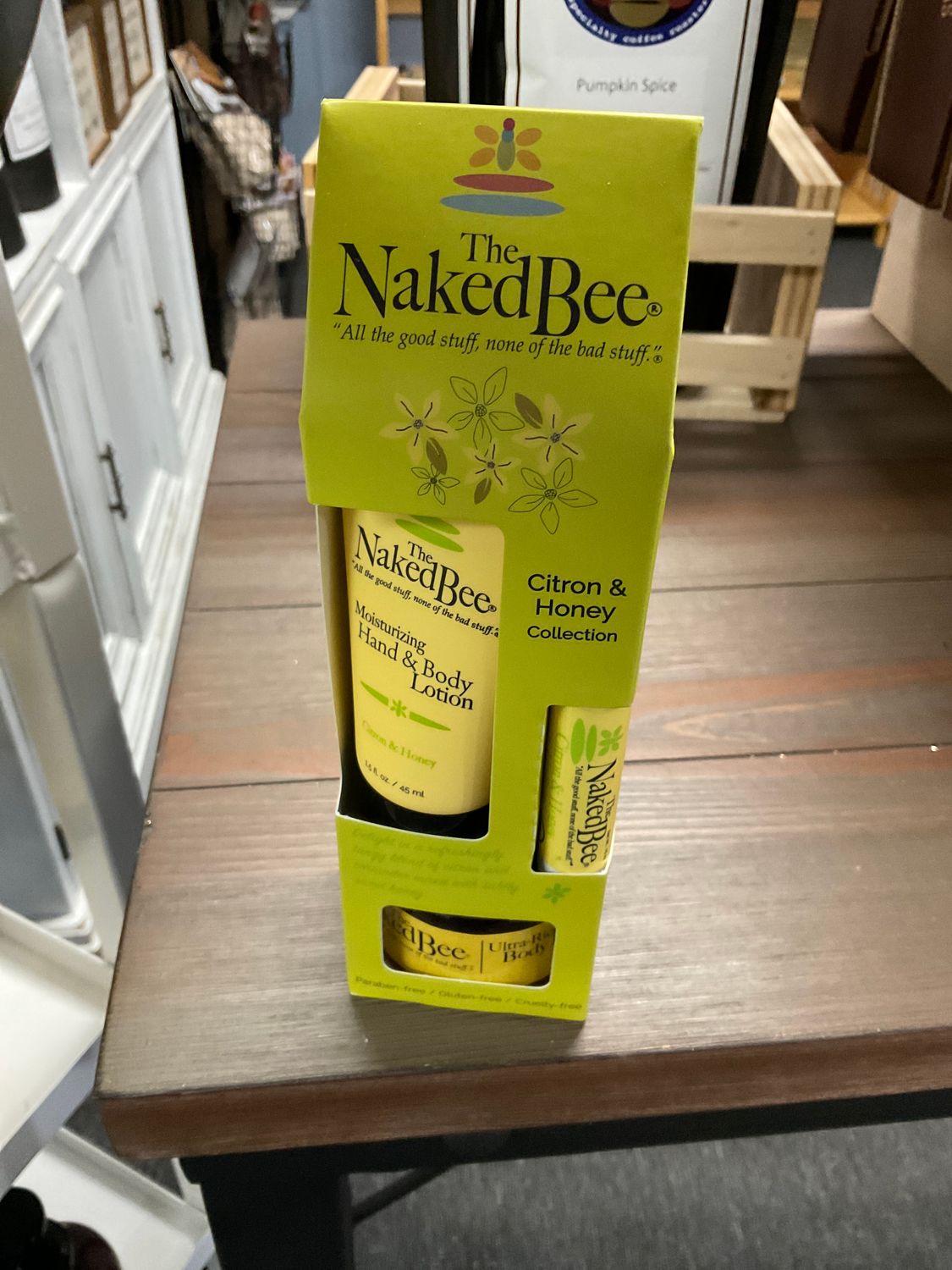 W-TNB Collection-Citron &amp; Honey Lotion, Lip Balm and Body Cream