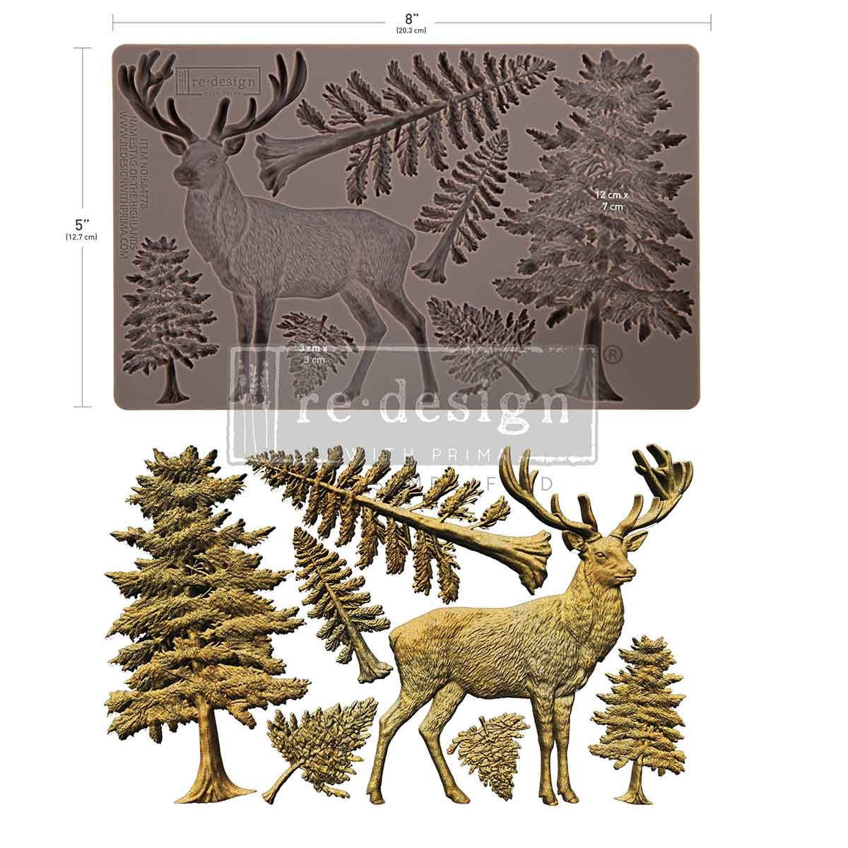FFFPA Stag Of The Highlands Decor Mould