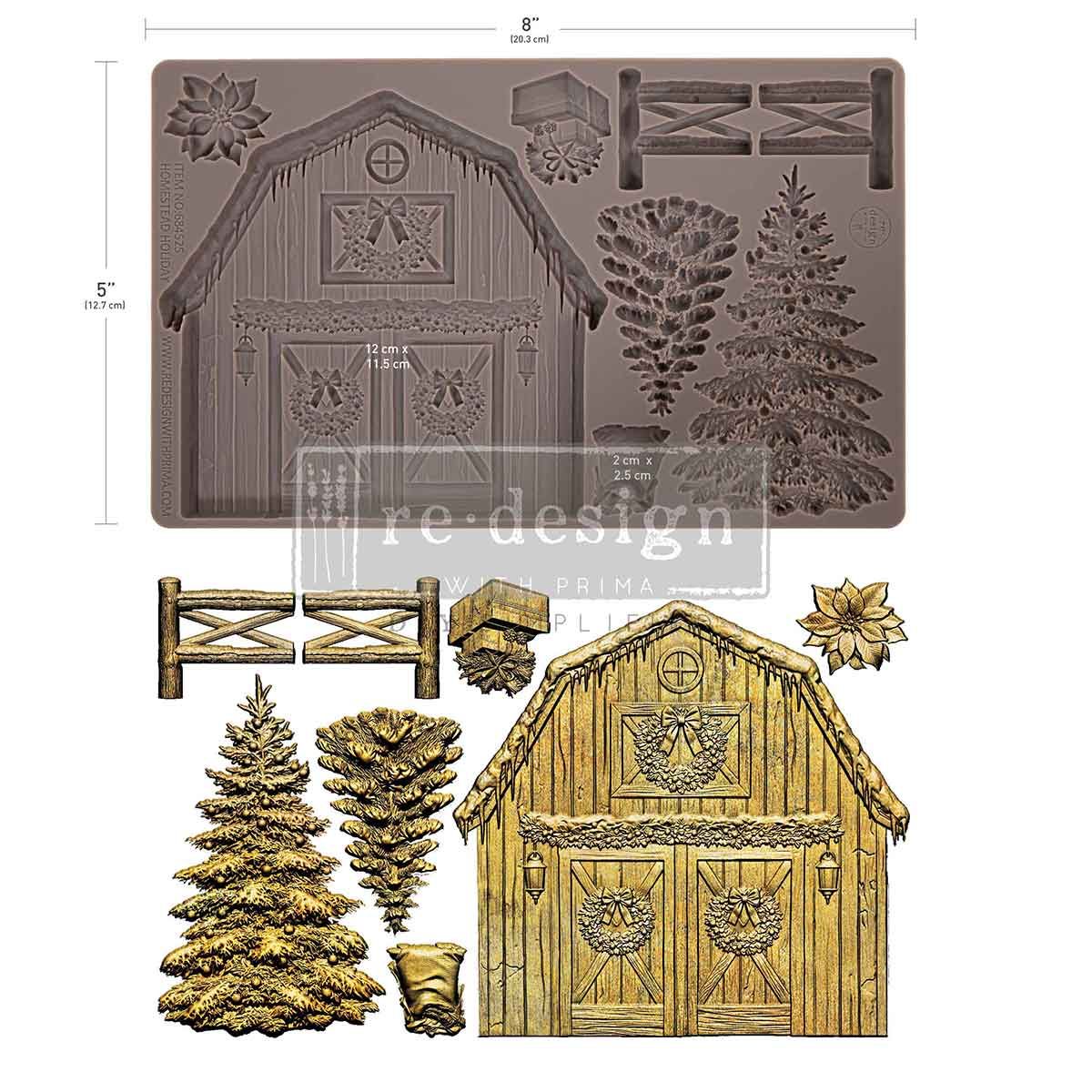 FFFPA Homestead Holiday Decor Mould