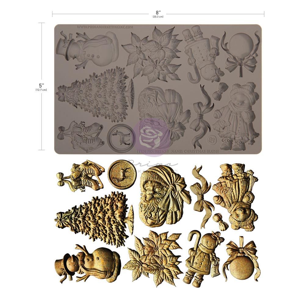 FFFPA Christmas Blush Decor Mould