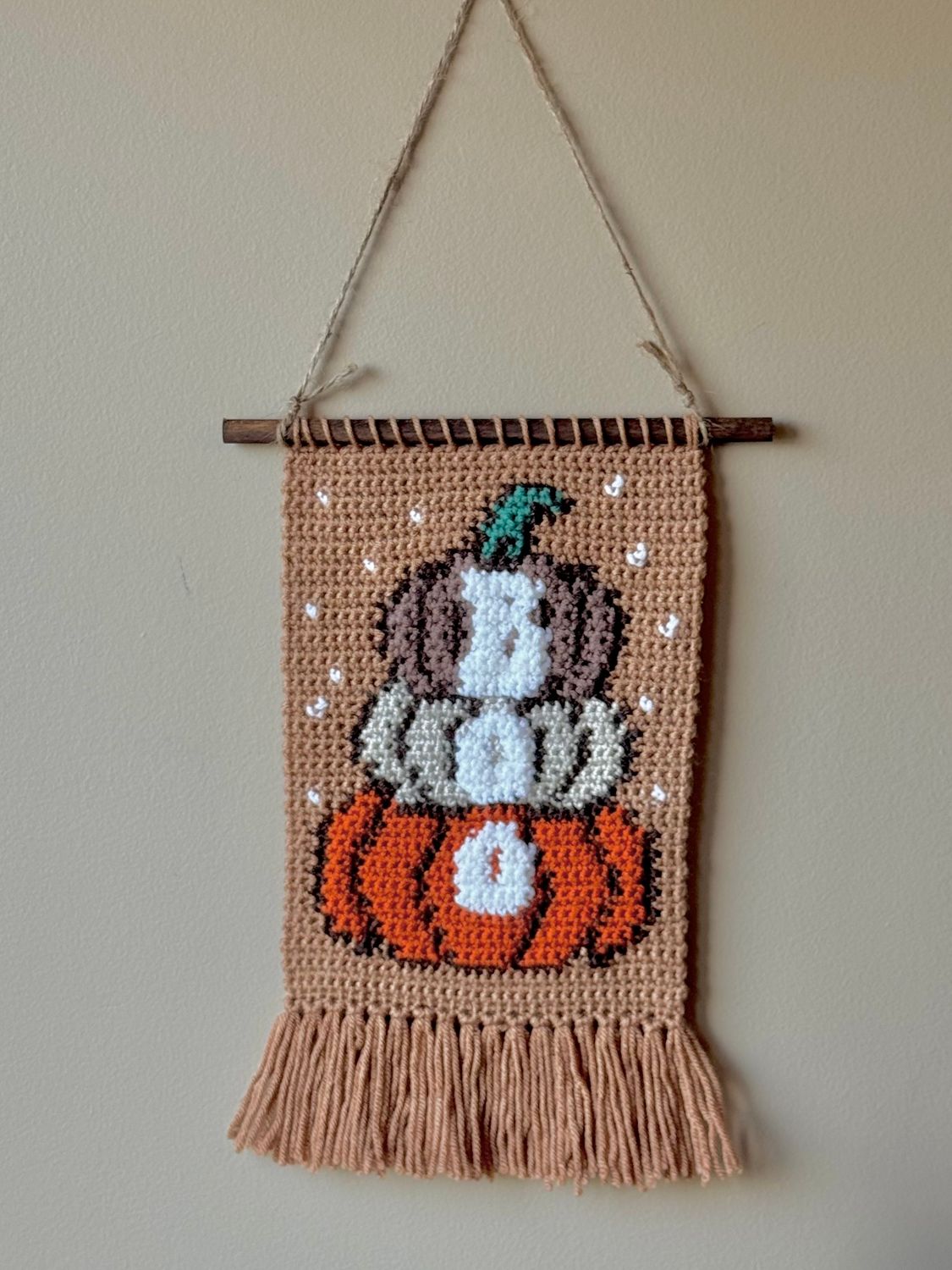 SC - Tapestry - Boo Pumpkins