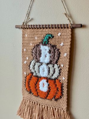 SC - Tapestry - Boo Pumpkins