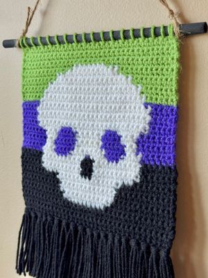 SC - Tapestry - Skull