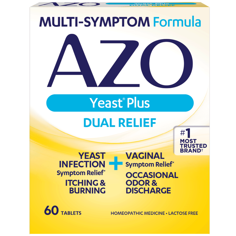 AZO YEAST TABLET 60CT