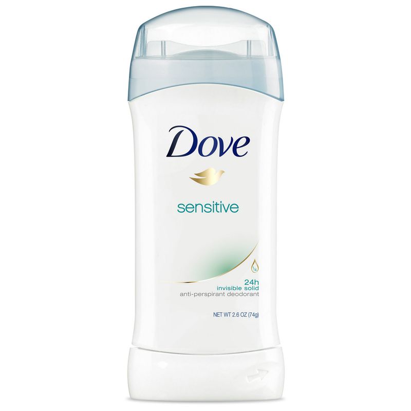 Dove Antiperspirant Deodorant Stick Sensitive Skin Sensitive Skin - 2.6 Oz