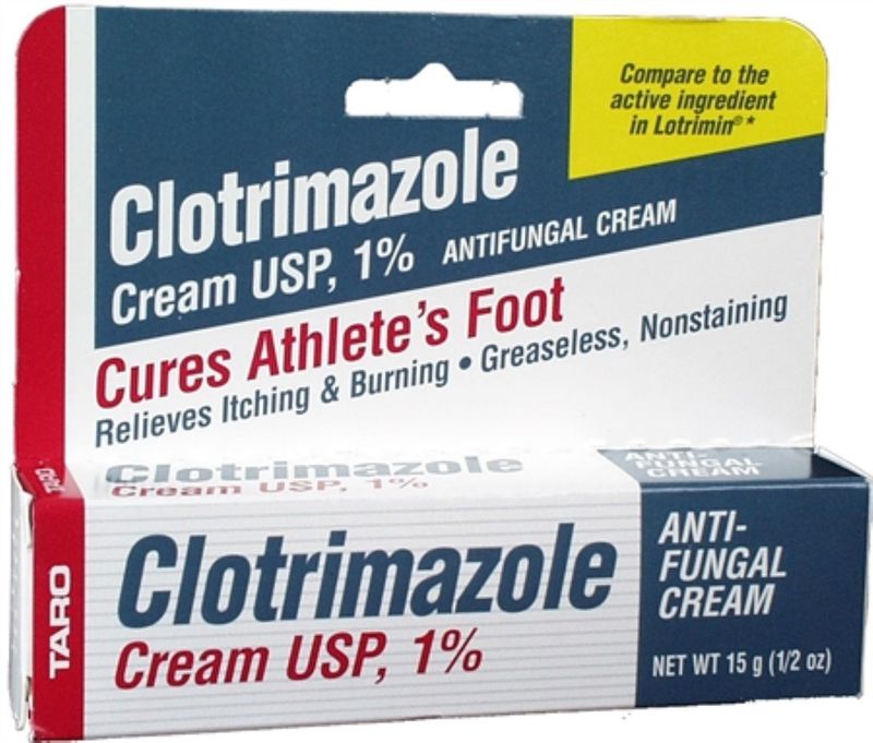 Taro Clotrimazole Antifungal Cream  0.50 Oz.