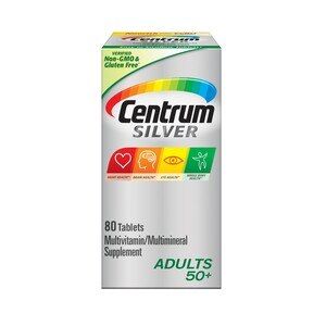 CENTRUM SILVER ADULT 50+ MULTI TAB 80CT