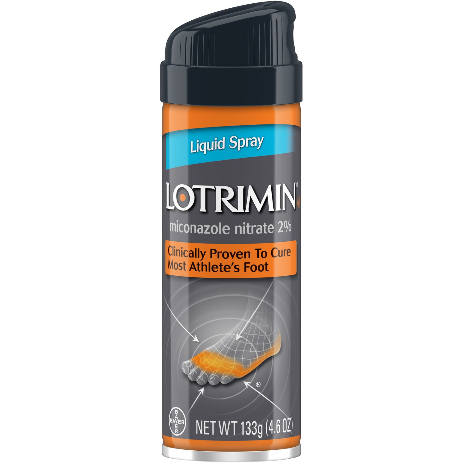 Lotrimin AF Antifungal Athlete's Foot Liquid Spray - 4.6 Oz