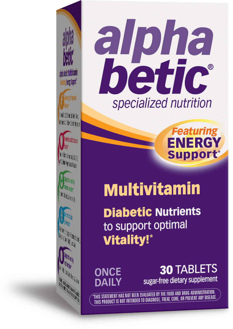 Nature's Way Alpha Betic Multivitamin Tablets - 30.0 EA