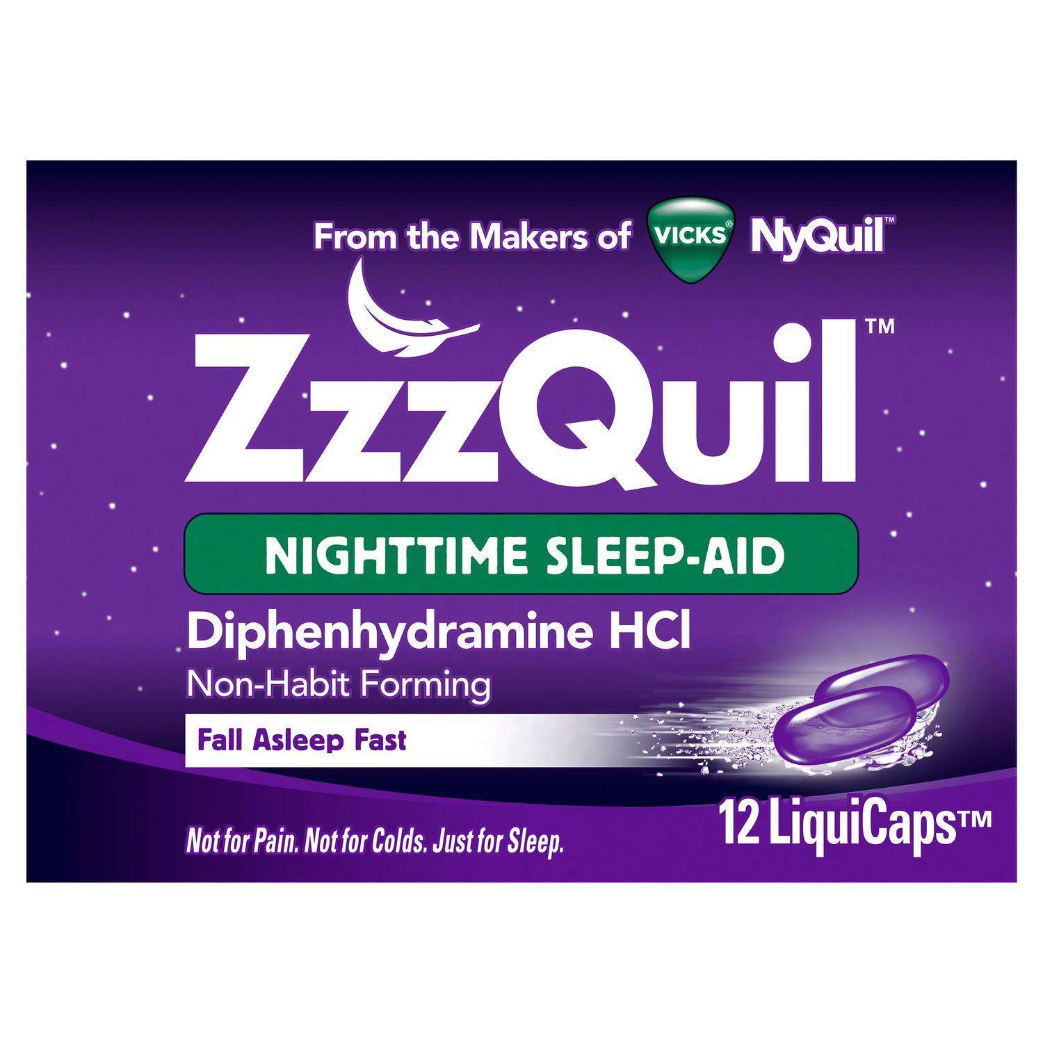 ZZZQUIL LIQUIGEL 12CT
