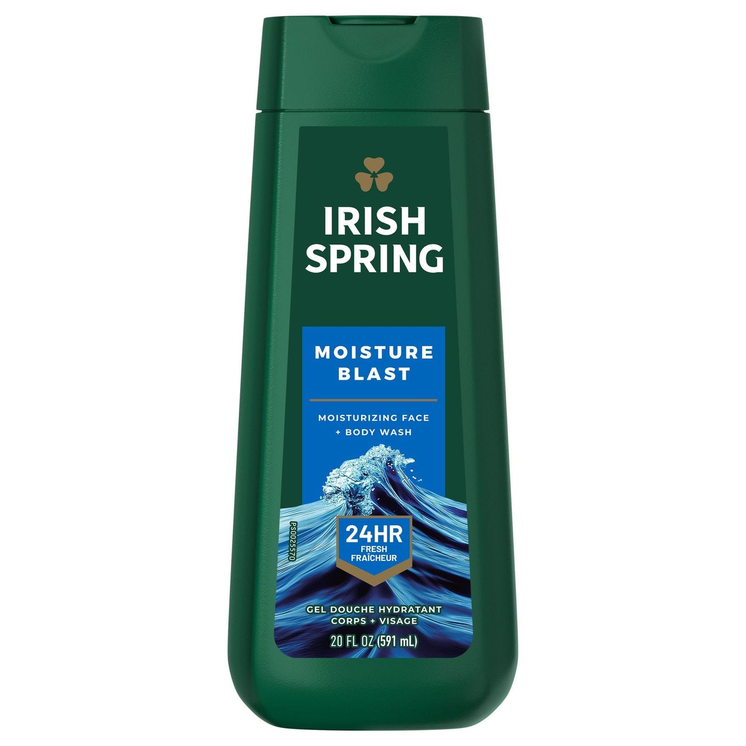 Irish Spring Moisture Blast Body Wash for Men - 20.0 Oz