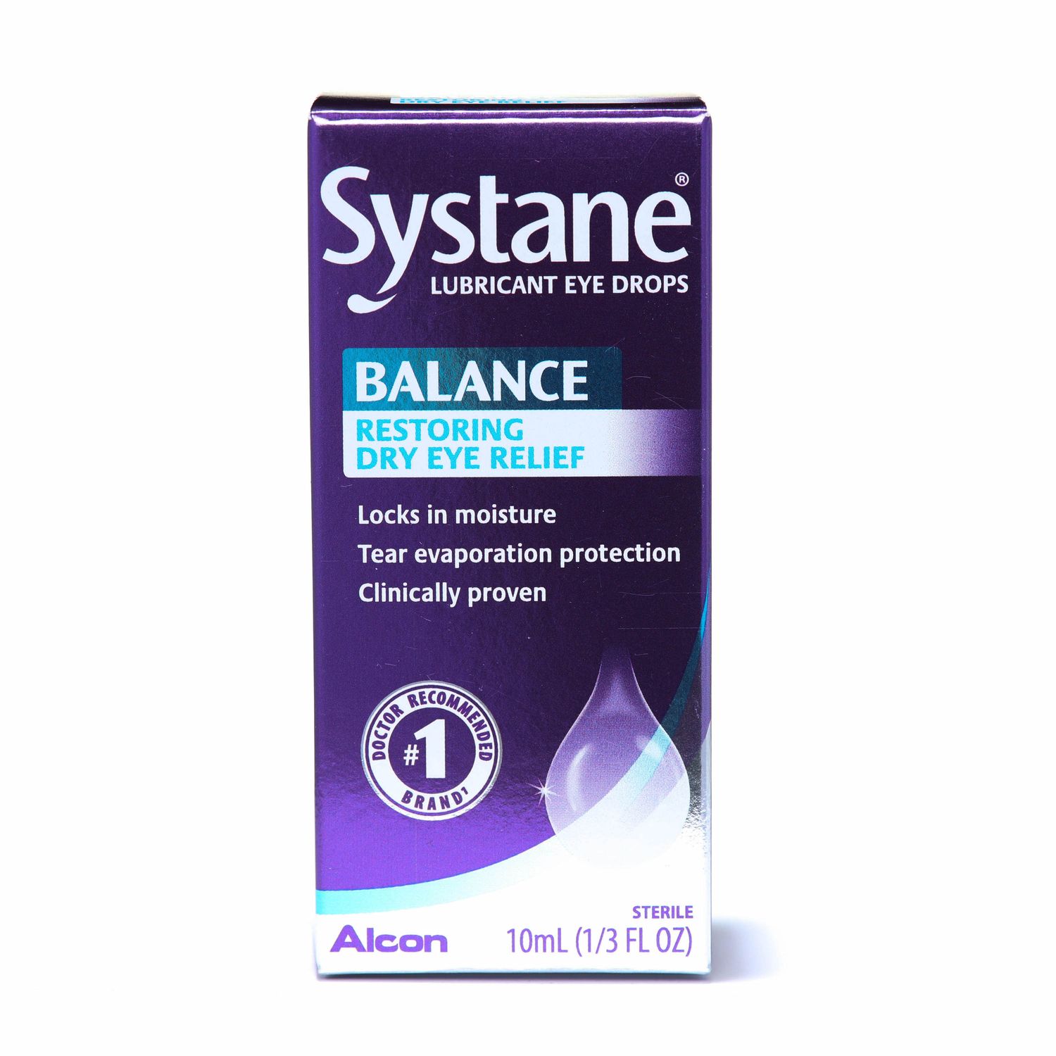 Systane Balance Lubricant Eye Drops Restorative Formula - 0.33 Fl Oz