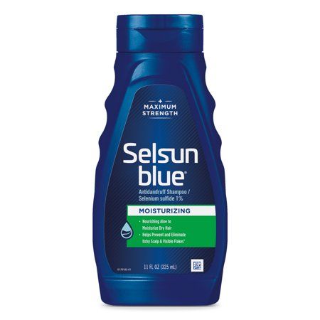 Selsun Blue Dandruff Shampoo, Moisturizing Treatment - 11.0 Fl Oz