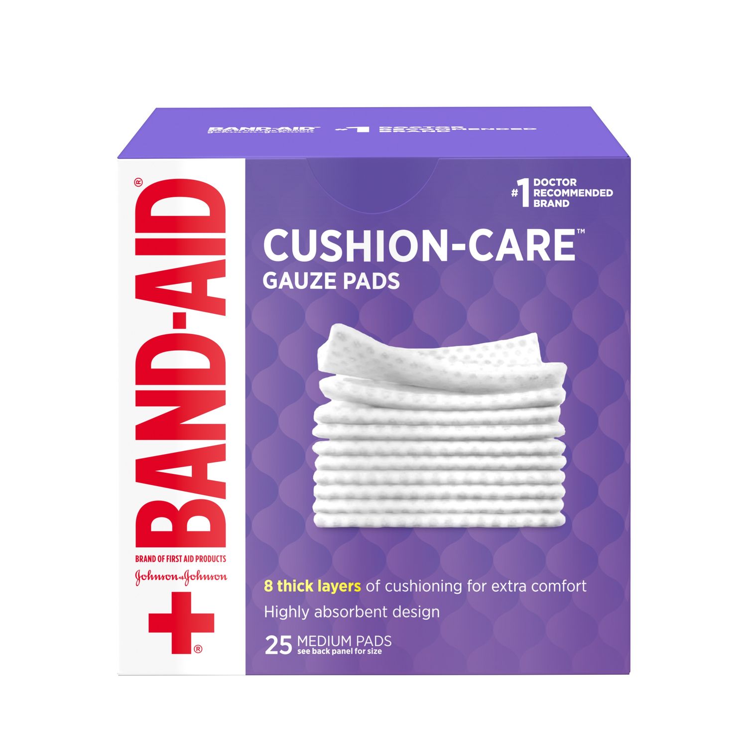 JJ GAUZE PADS 3IN X3INCH 25CT