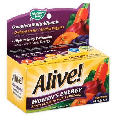 Alive! Women's Energy Multi-Vitamin Tablets - 50.0 Ea
