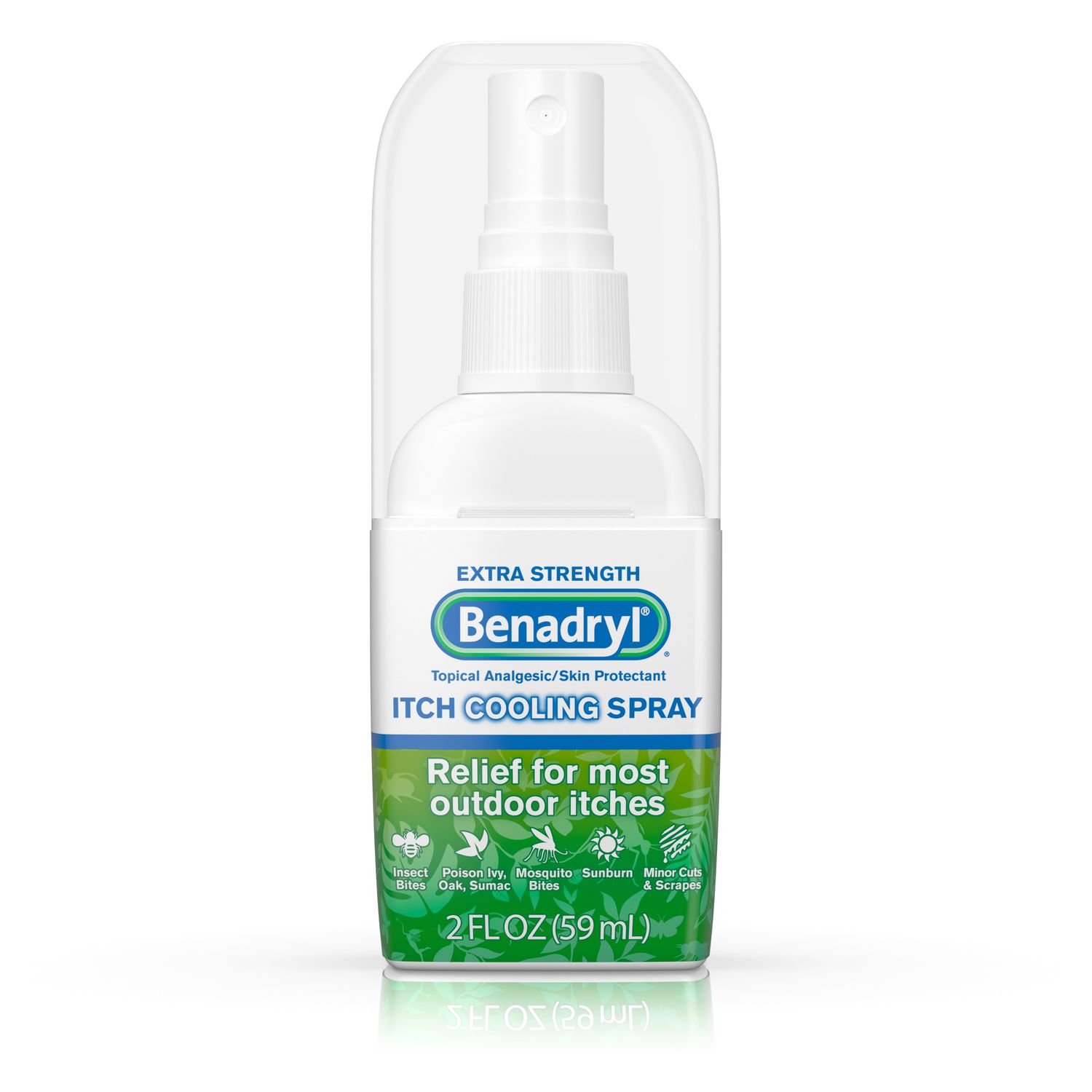 Benadryl Extra Strength Itch Cooling Spray - 2.0 Fl Oz