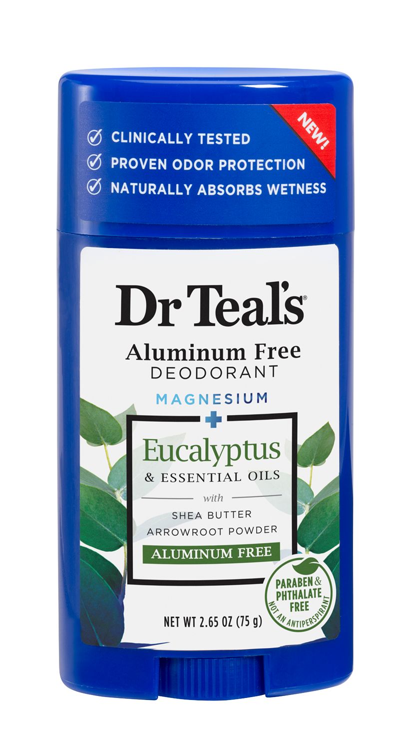 Dr. Teal's Aluminum Free Deodorant with Eucalyptus - 2.65 Oz