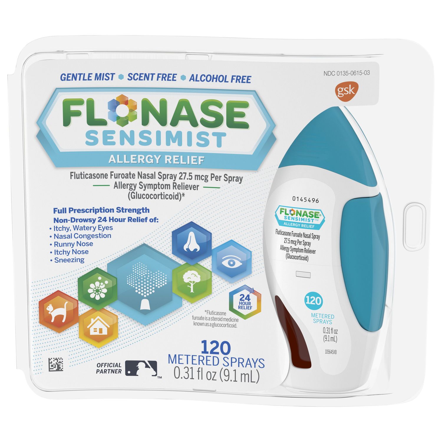 FLONASE SENSIMIST OTC 120SPRAYS 9.1ML