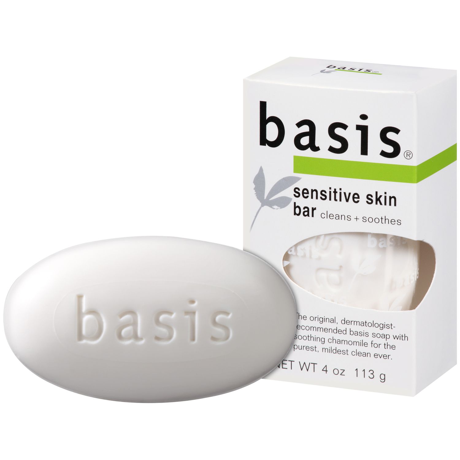 Basis Sensitive Skin Bar - 4.0 Oz
