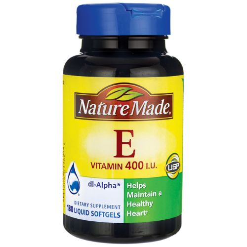 Nature Made Vitamin E 180 Mg (400 IU) Dl-Alpha Softgels - 180.0 Ea