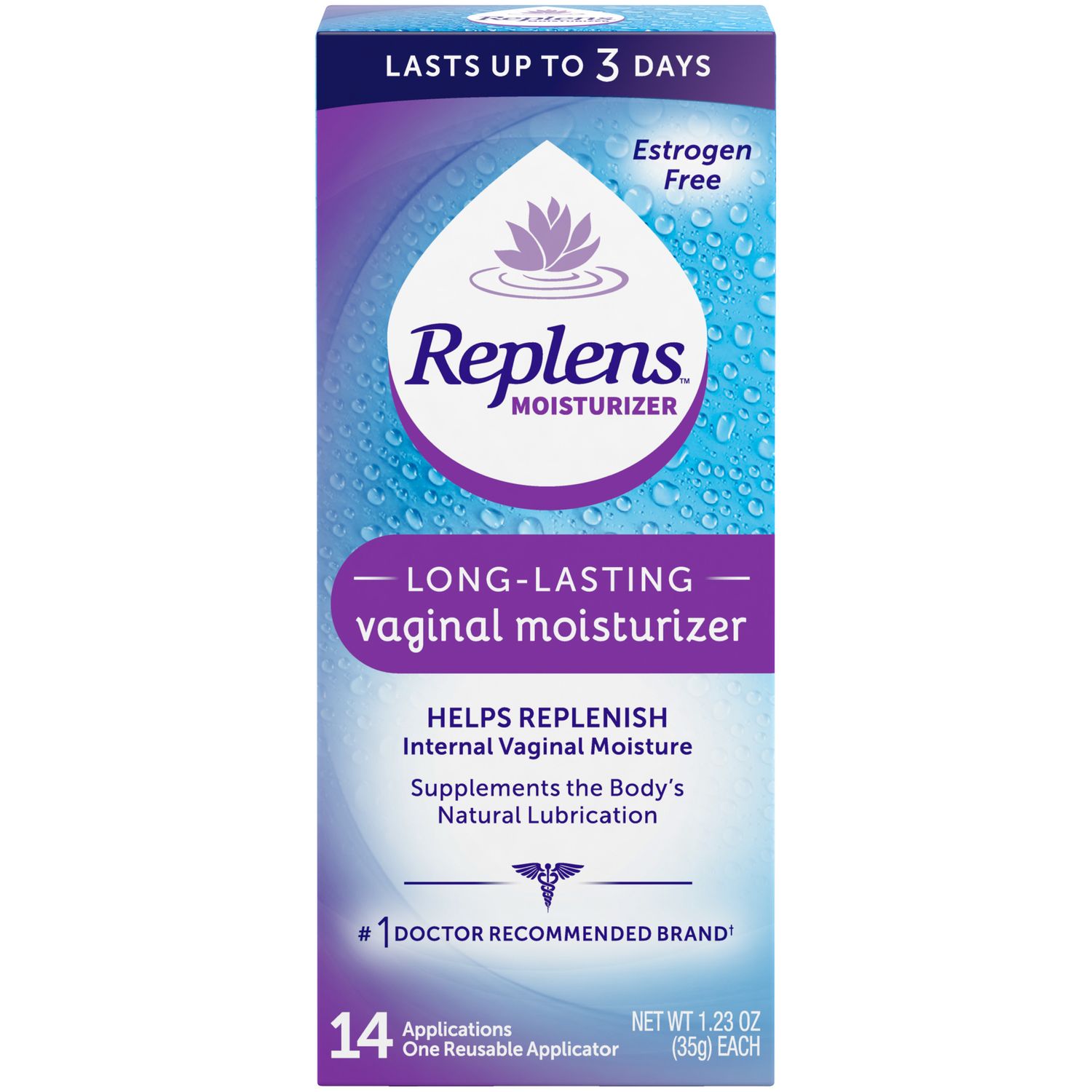 Replens Long-Lasting Vaginal Moisturizer - 14.0 Ea