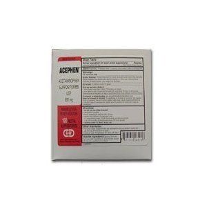 Perrigo Acephen Acetaminophen Supplement Tablets  650 Mg  12 Count