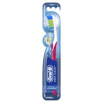 Oral-B Bacteria Blast Manual Toothbrush, Soft - 1.0 Ea