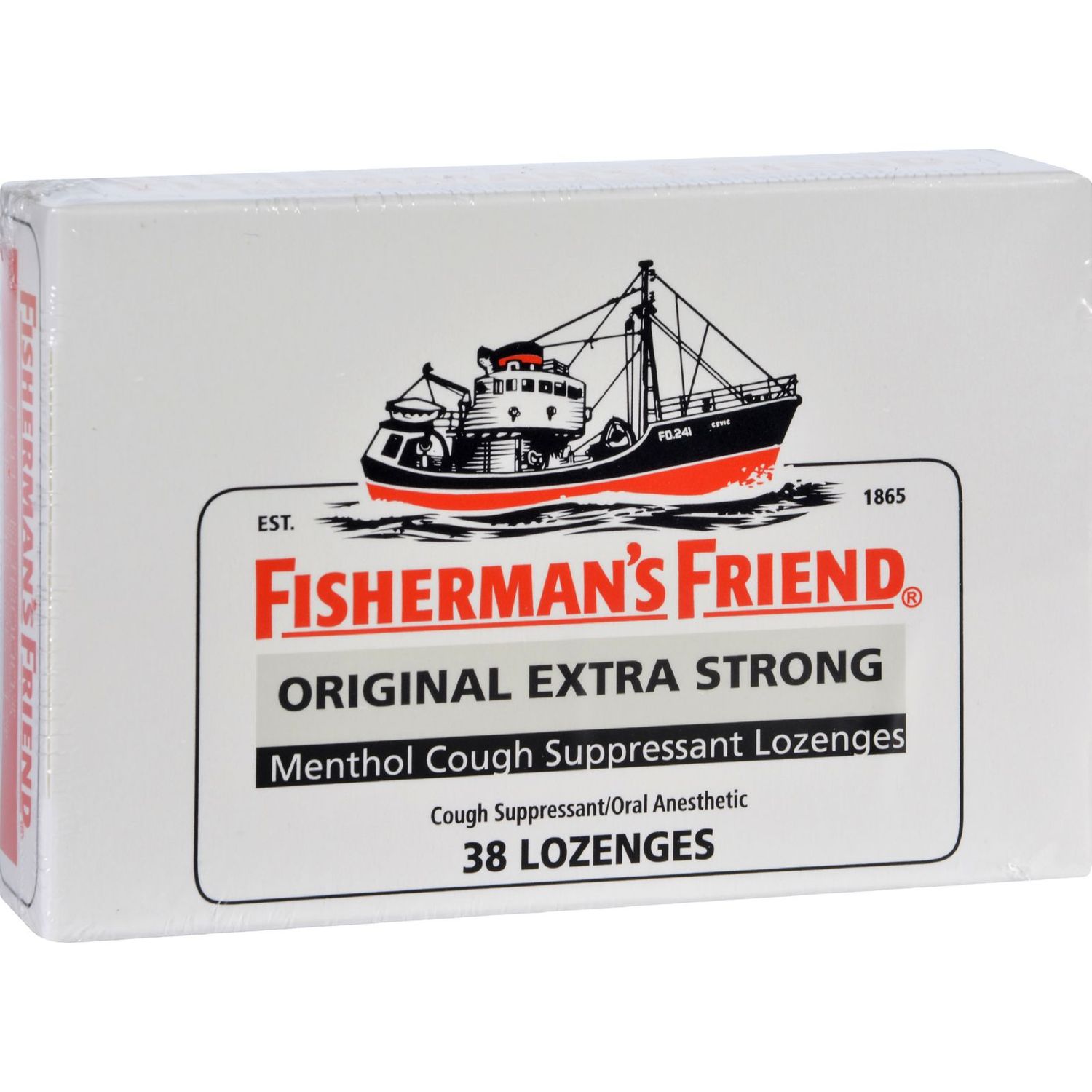 FISHERMAN FRIEND BOX ORIG XSTRONG 38CT