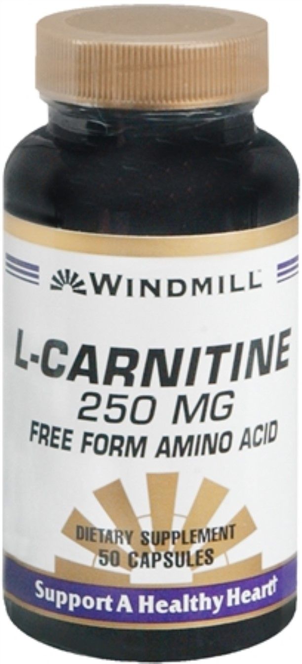 L-CARNITINE CAPS 250 MG WMILL Size: 50