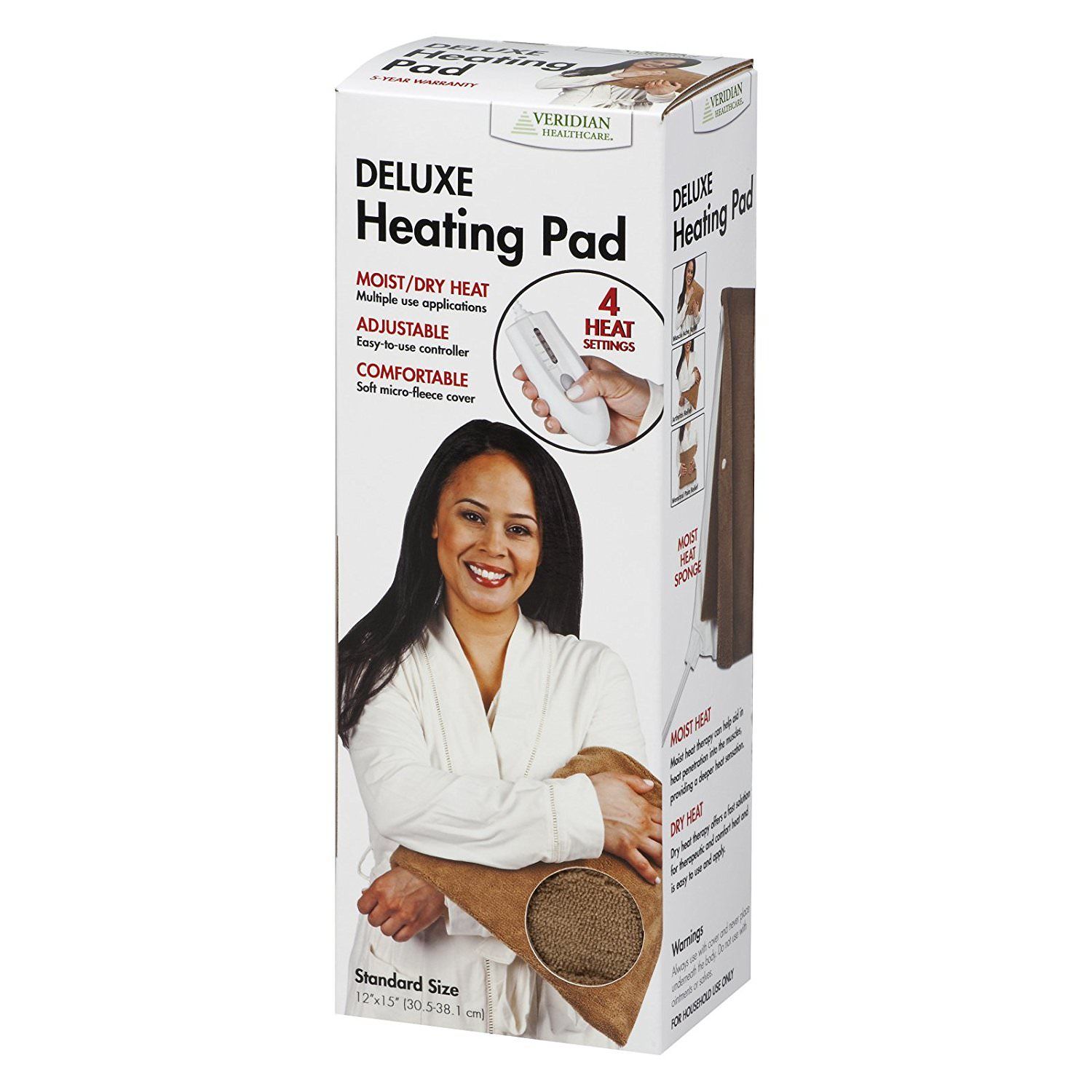 HEATING PAD THERACARE DLX MST/DRY HT