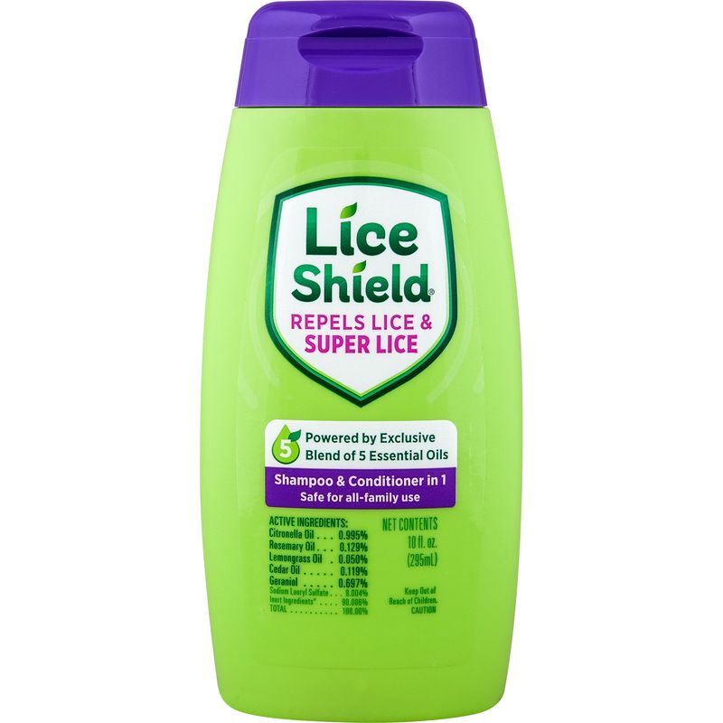 Lice Shield Shampoo and Conditioner 10 Oz by Lice Shield