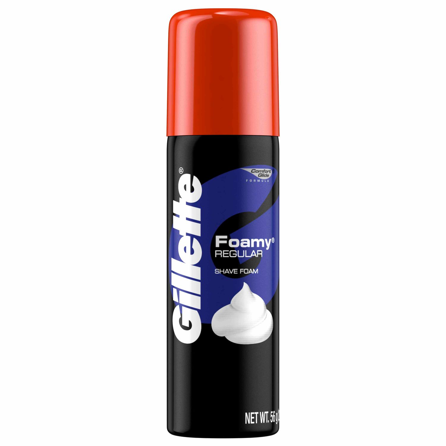 Gillette Foamy Men's Regular Shaving Cream, Travel Size - 2.0 Oz
