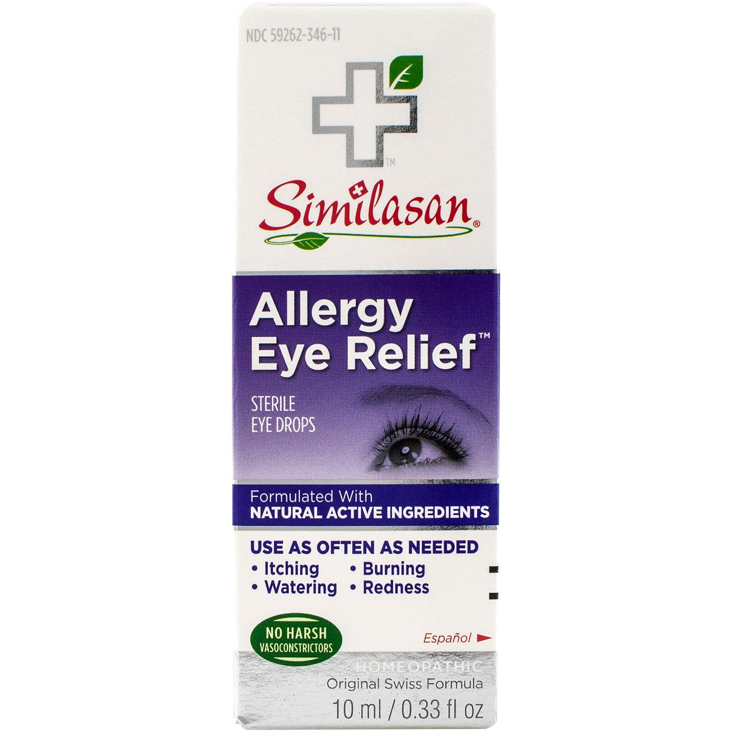Similasan Allergy Eye Relief Drops for Temporary Relief from Red, Itchy & Burning Eyes .33OZ - 0.33 Fl Oz