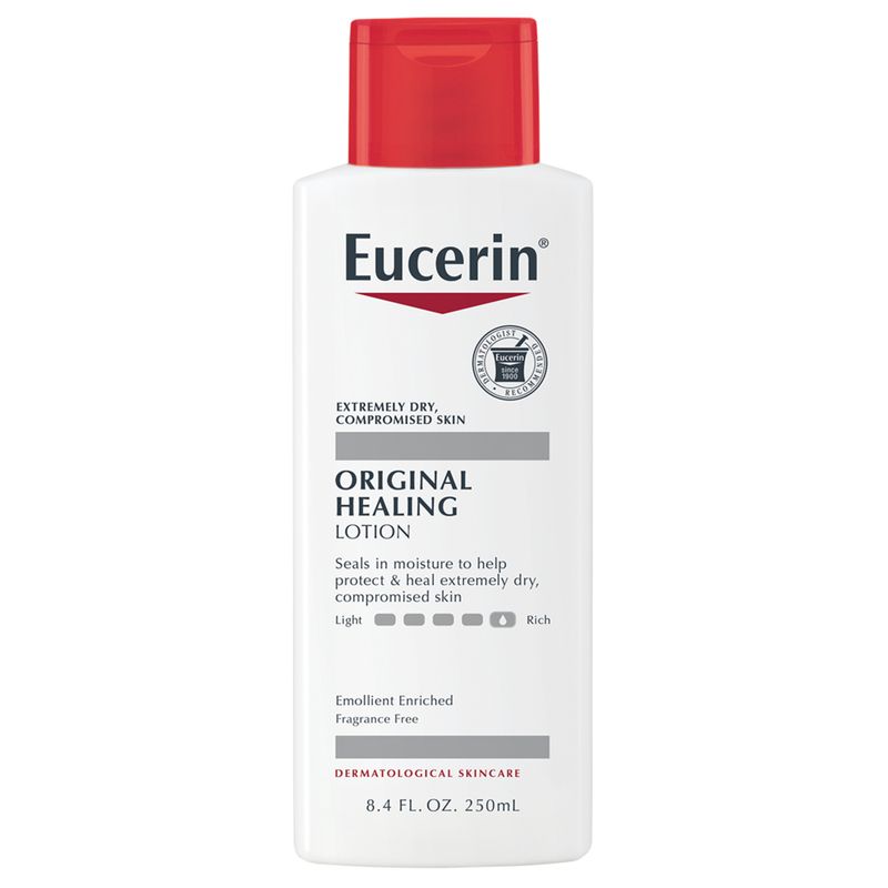 Eucerin Original Healing Lotion  Rich Body Lotion 8.4 Fl. Oz. Bottle
