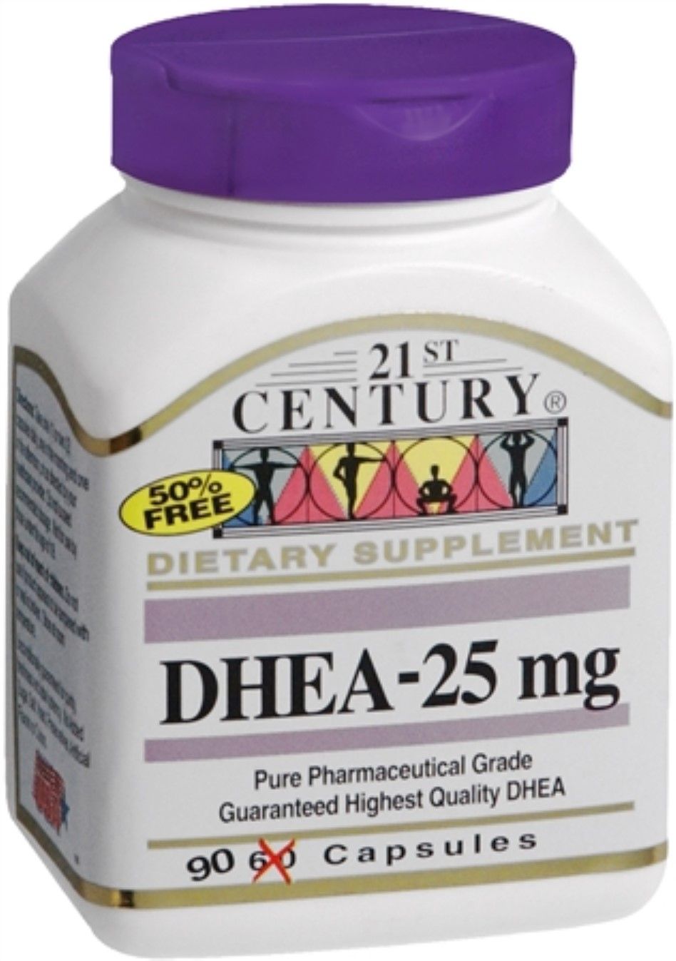 DHEA 90 Caps by 21st Century