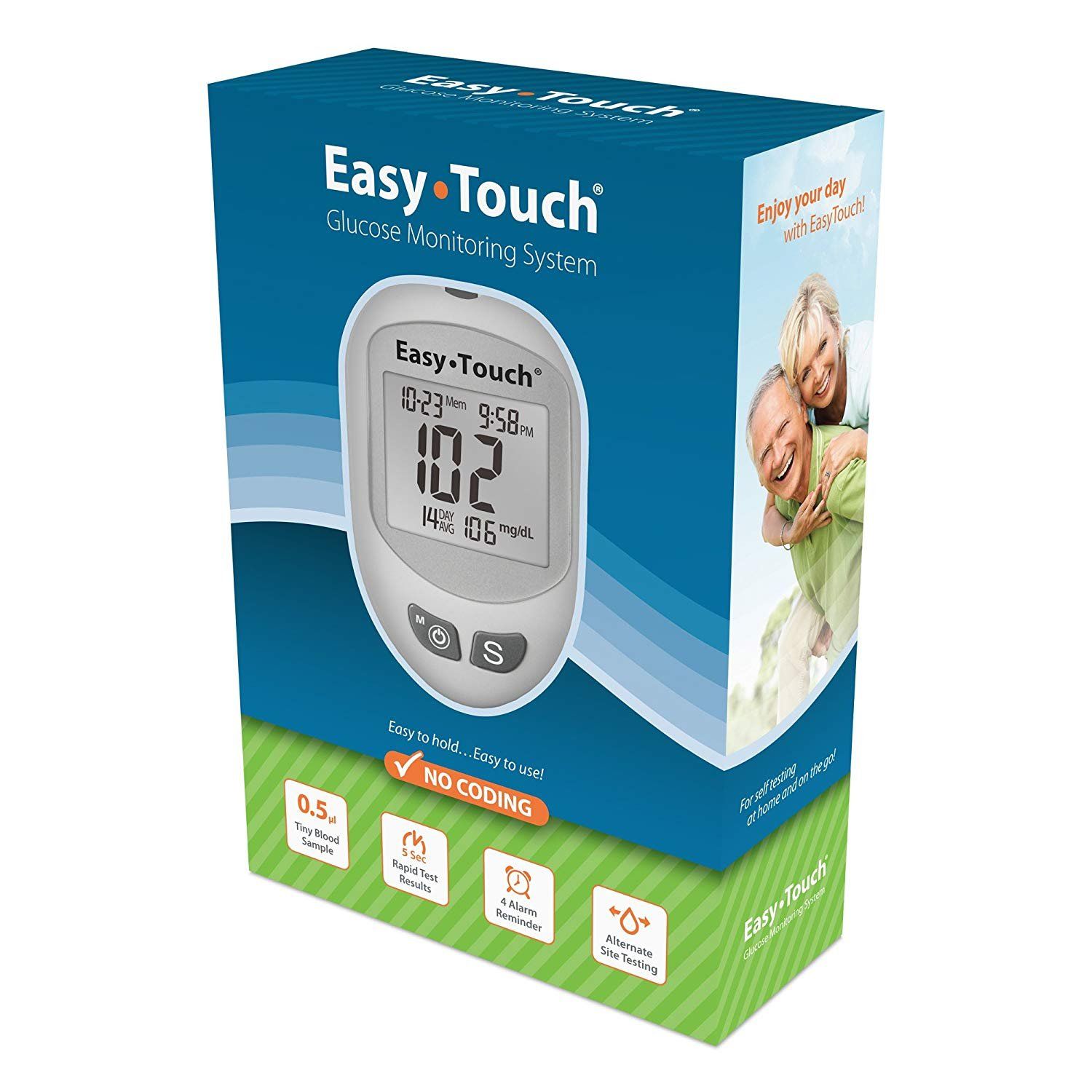 MHC Medical Products MHC-807001 EasyTouch Glucose Meter Kit