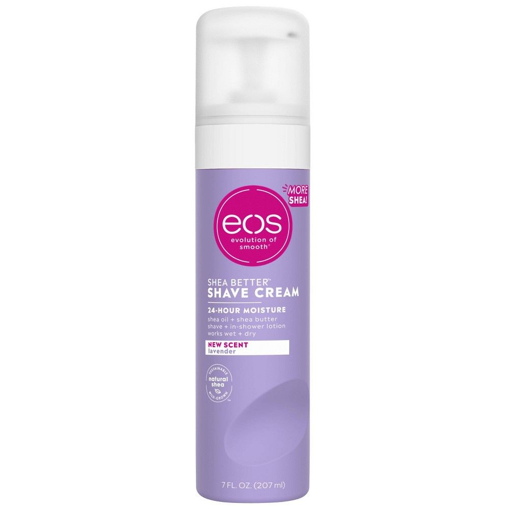 Eos Shea Better Shave Cream Lavender - 7.0 Fl Oz