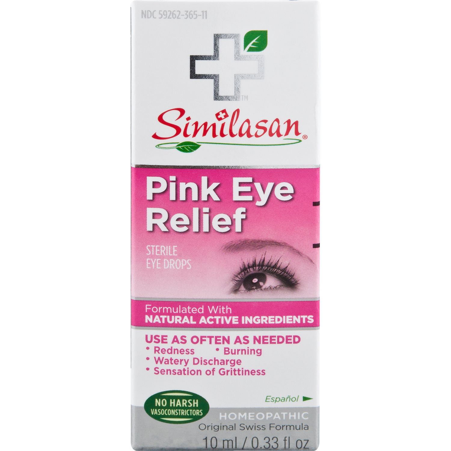 Similasan Pink Eye Relief Drops Homeopathic - 0.33 Fl Oz