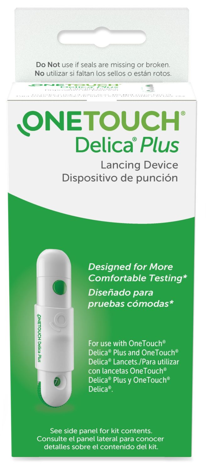 ONETOUCH DELICA PLUS LANCING DEVICE 1CT