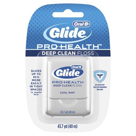 Oral-B Glide Pro-Health Deep Clean Dental Floss  Cool Mint  40 M