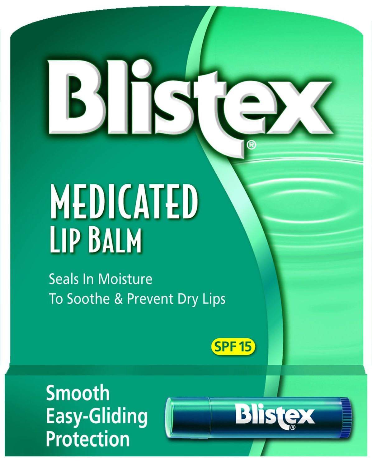 Blistex Medicated Lip Balm, SPF 15 Original - 0.15 Oz