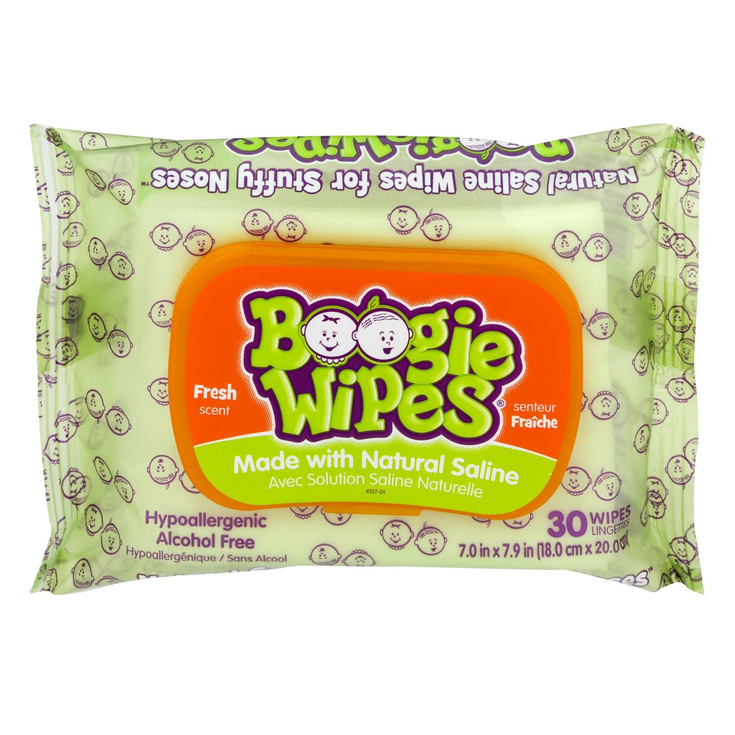 BOOGIE WIPES FRESH SCENT 30CT