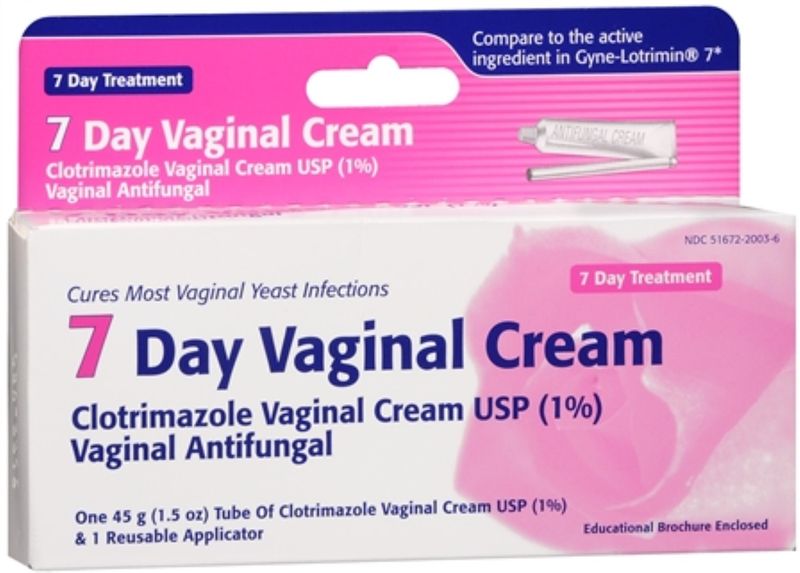 Gyne-Lotrimin Clotrimazole 7-Day Vaginal Antifungal Cream  Unscented  1.5 Oz
