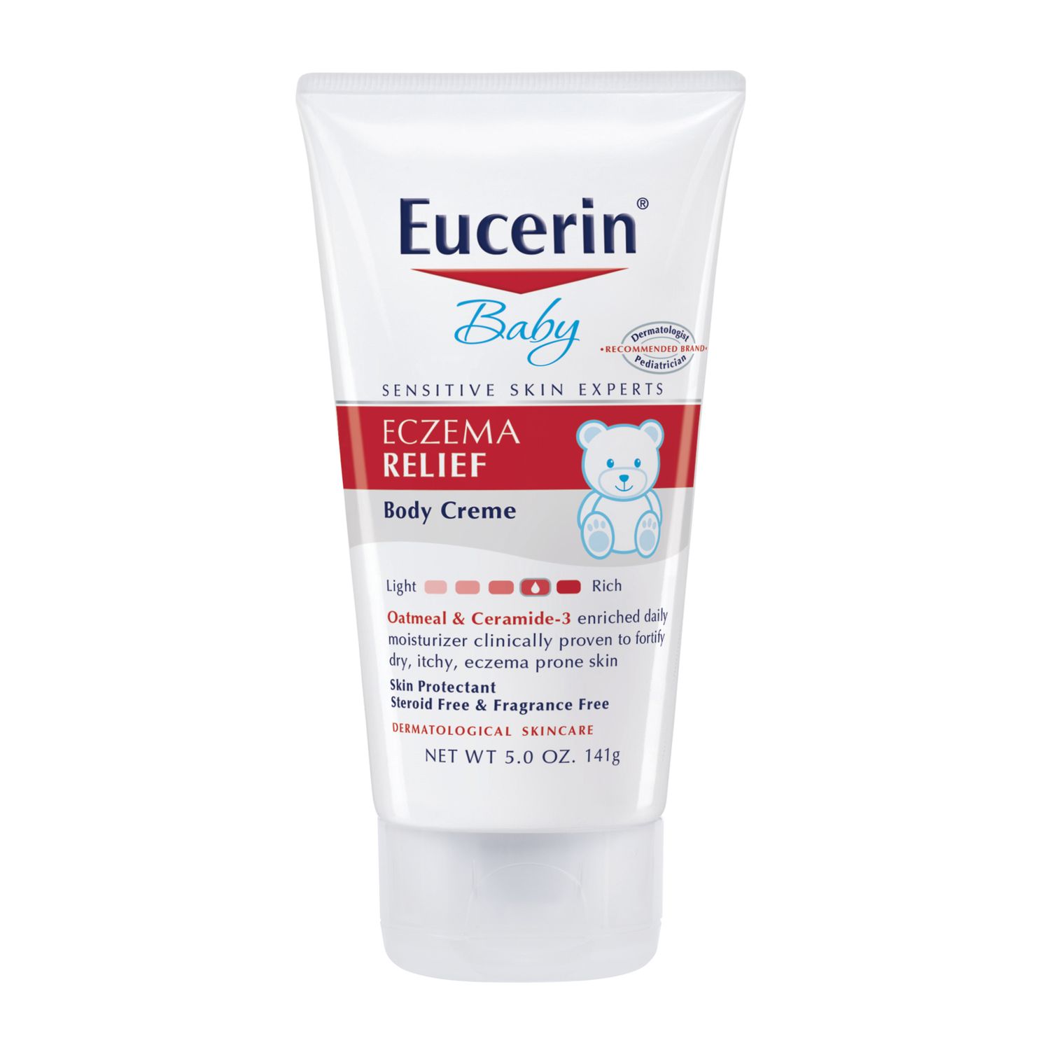 Eucerin Baby Eczema Relief Body Creme Fragrance Free - 5.0 Oz