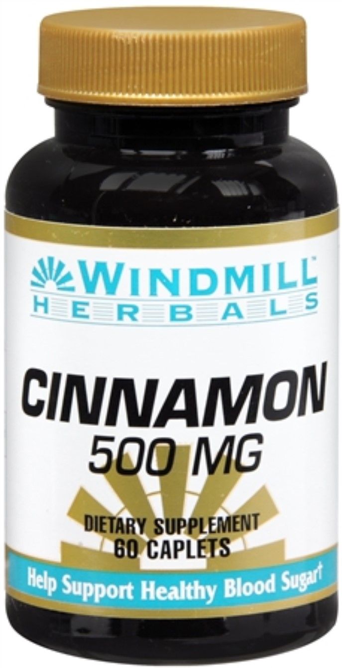 Cinnamon Capsules 500 Mg Windmill - 60 Ea