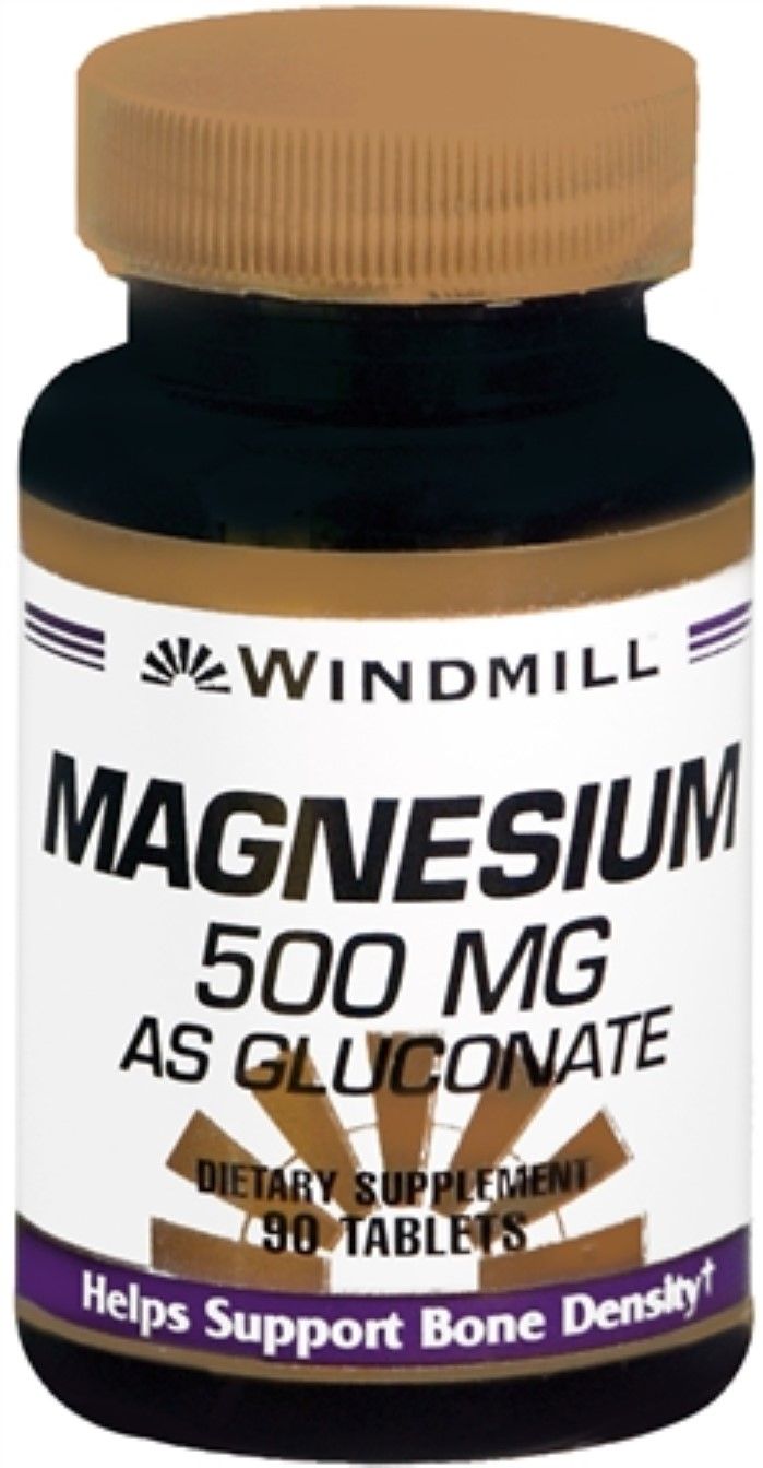 Magnesium Gluconate 500 Mg - 90 Tablets