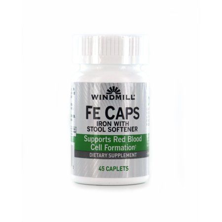 Windmill FE Caps with Stool Softener - 45 Caplets
