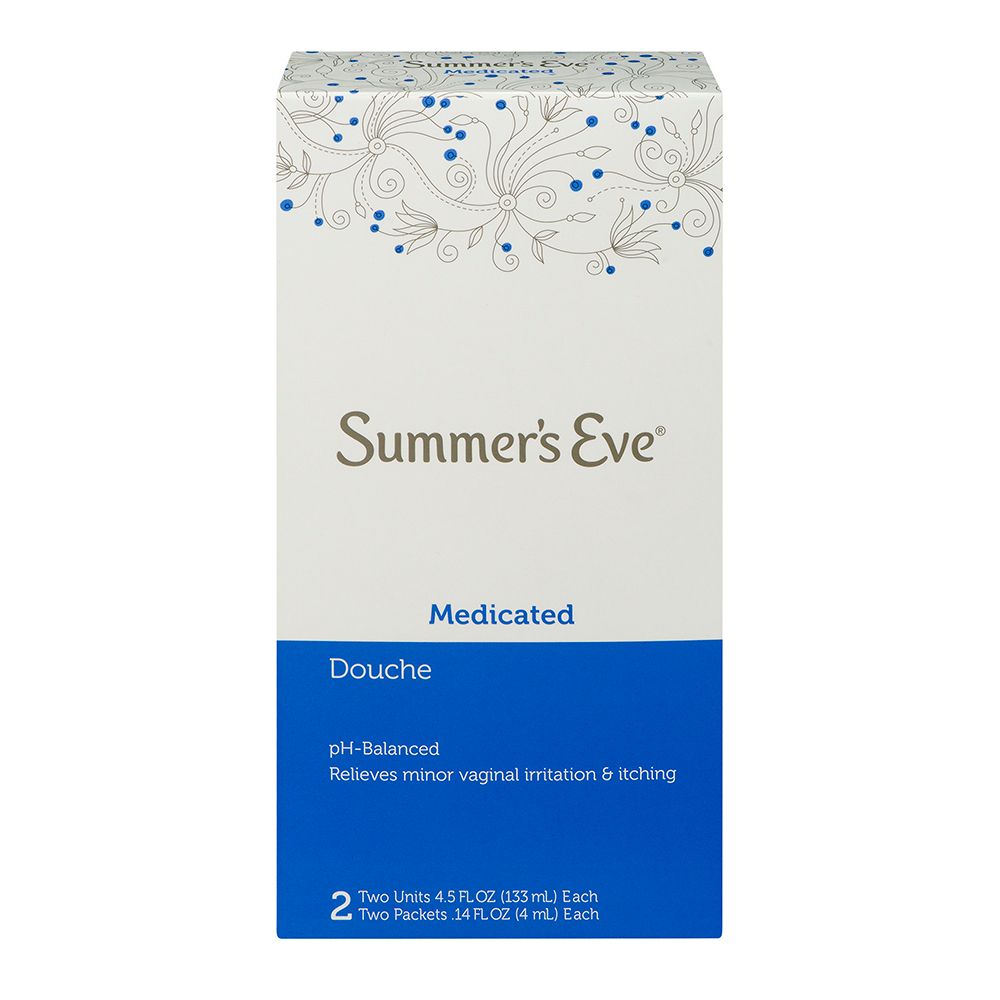 Summers Eve Douche Medicated Summers 2 X 4.5 Oz by Summers Eve