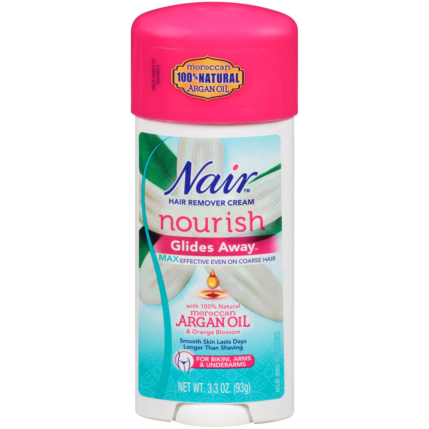 Nair Argan Oil Glides Away Hair Remover - 3.3 Oz